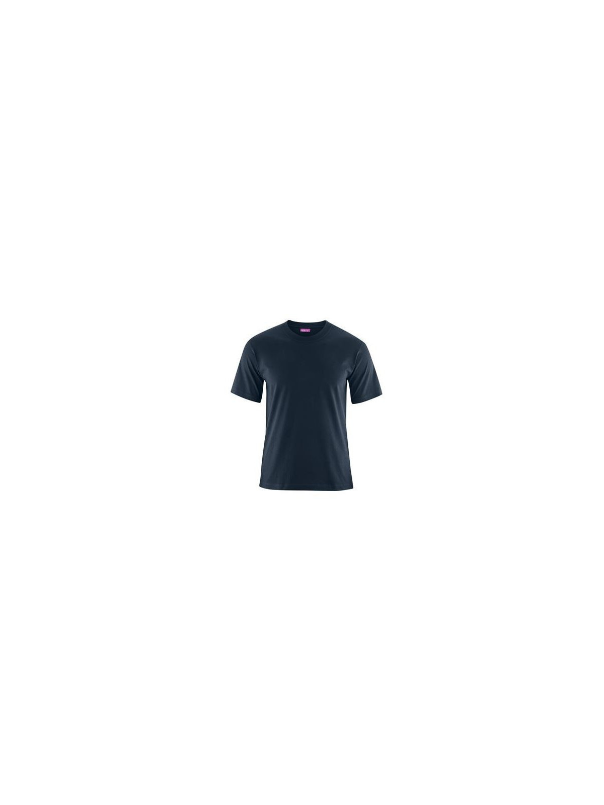 Tee-shirt homme 100% Coton bio bleu marine