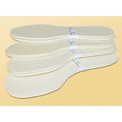 Semelles feutre de laine