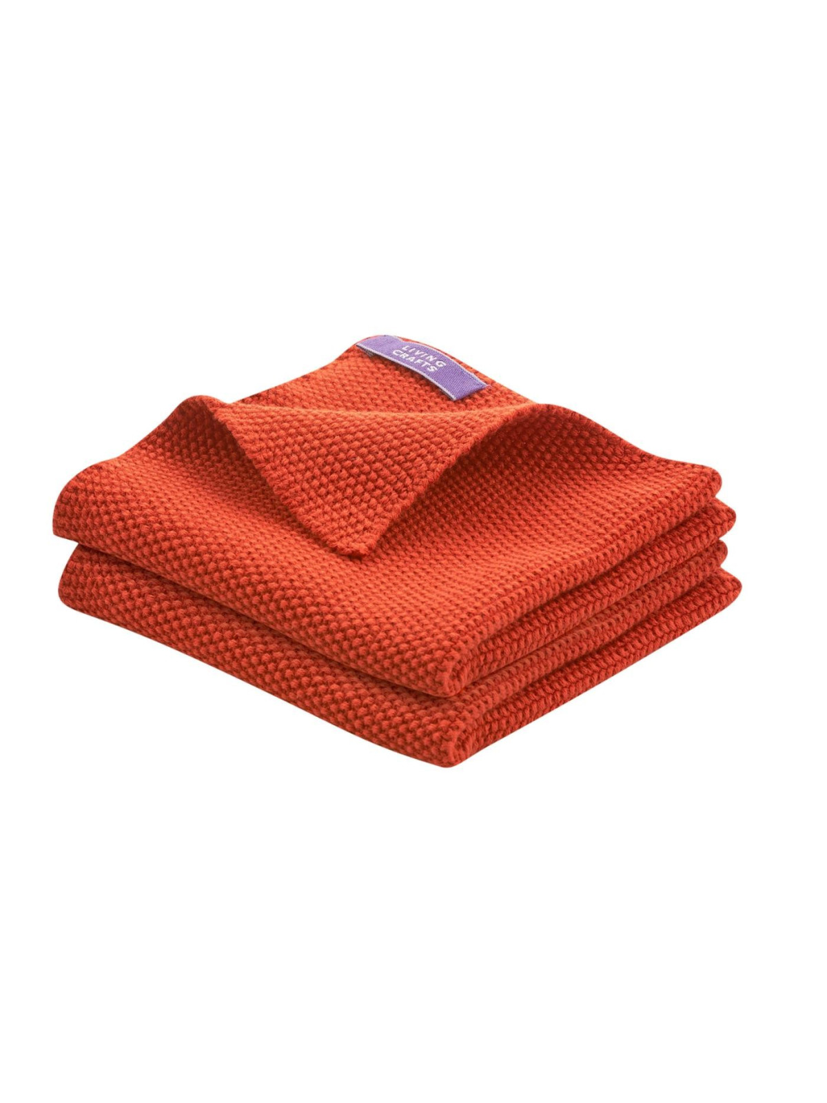 AJ_Lot de 2 torchons 100% coton bio