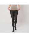 Collants fins opaques couleur noir