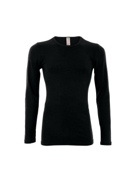 chemise manches longues laine et soie