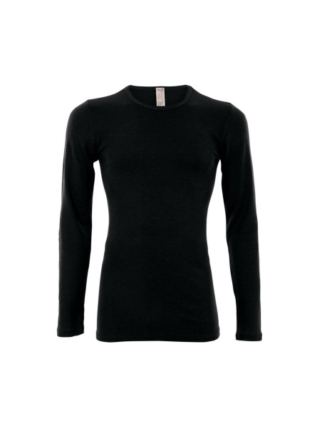 chemise manches longues laine et soie