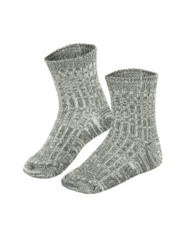 Chaussettes adultes laine et coton bio