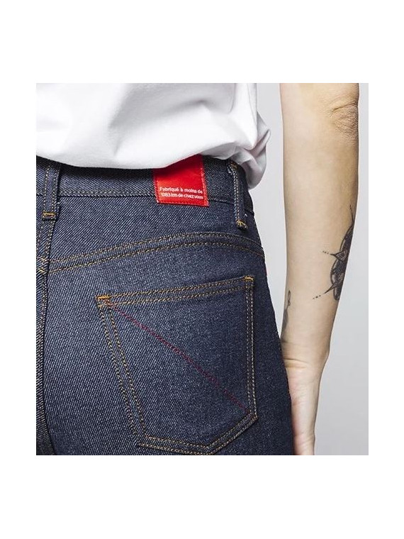 Jeans pour Femme en Coton Bio Coupe Droite - Made in France 1083