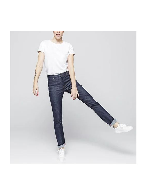 Jeans pour Femme en Coton Bio Coupe Droite - Made in France 1083
