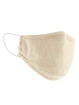 Masque chanvre et coton bio HEMP AGE Masque double épaisseur en cha...