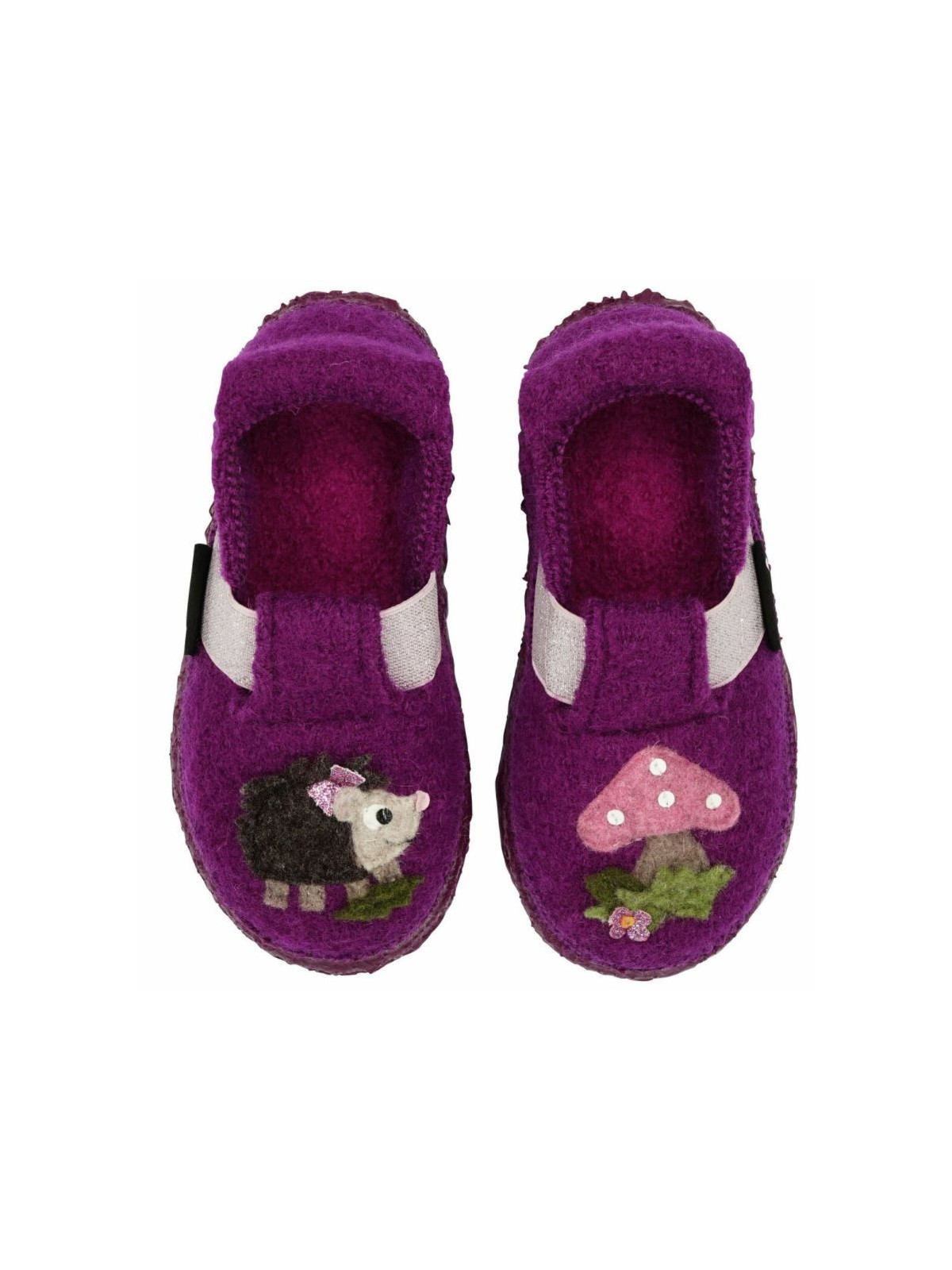 Chaussons laine "Hérisson" Nanga